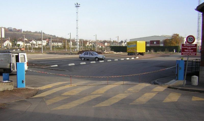 Accès zone de chargement