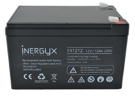 voir la fiche BATTERIE DE SECOURS 12 V - 12 AH