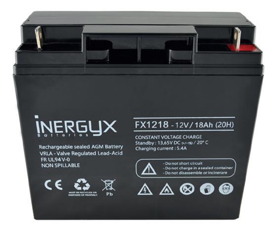 voir la fiche BATTERIE DE SECOURS 12 V - 12 AH