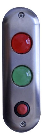 voir la fiche PLATINE DE SIGNALISATION ROUGE/VERT AVEC BP AVEC BUZZER