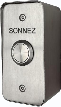 voir la fiche BOUTON POUSSOIR INOX SAILLIE 40 X 85 - SONNEZ