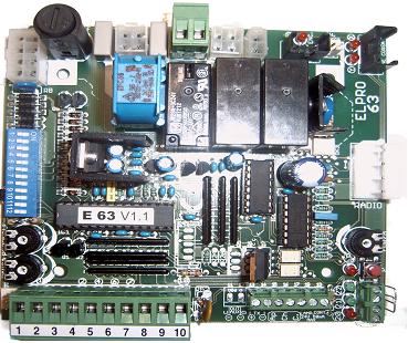 voir la fiche PROGRAMMATEUR ELECTRONIQUE ELPRO 63 POUR JUNIOR 633/650 