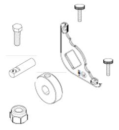 voir la fiche KIT DE FIXATION ARBRE ET FIN DE COURSE BAYT 980