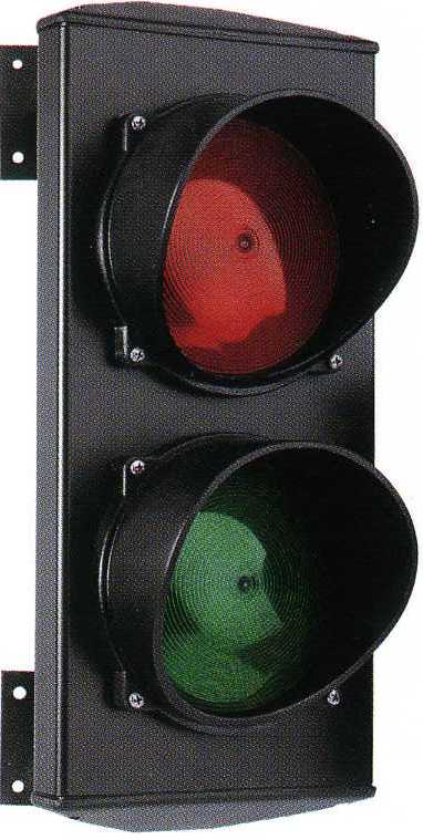 voir la fiche FEU DE SIGNALISATION DOUBLE ROUGE/VERT 120 MM - 230 V - LEDS