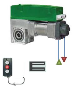 voir la fiche KIT OPERATEUR ABMATIC SEC 400 E MONO POUR PORTE SECTIONNELLE H 7 M