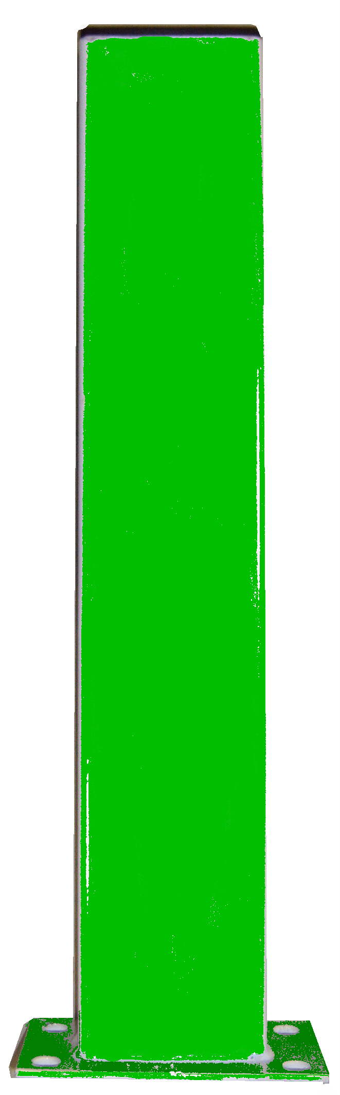 voir la fiche POTELET ACIER 1900 X 150 X 50 LAQUE RAL VERT 6005