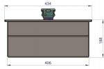 KIT CAISSON AUTOPORTANT POUR OPERATEUR COMBI 787 - INOX