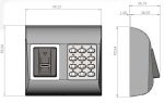 LECTEUR BIOMETRIQUE AUTONOME AVEC CLAVIER