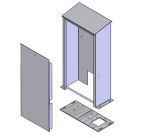 OPERATEUR ABMATIC 850 0.5 CV TRI - REVERSIBLE RAL VERT - 400 KG