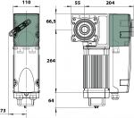 KIT OPERATEUR ABMATIC SEC 530 E TRI POUR PORTE SECTIONNELLE 