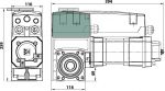 KIT OPERATEUR ABMATIC SEC 400 E MONO POUR PORTE SECTIONNELLE 