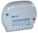 voir la fiche RECEPTEUR RADIO JUBI 433 - 24 V AC/DC - 1 CANAL EN BOITIER              